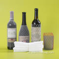 Mangas de malla de protección de plástico Botella de vino Neta protectora